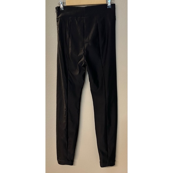 Good American The High Shine Black Leggings Skinny Cocktail Party - Picture 3 of 11